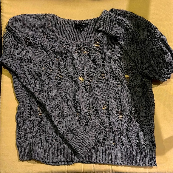 American Eagle Outfitters (S), grey, lightweight sweater - Picture 1 of 2